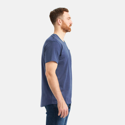 Red Wing Shoes Short Sleeve Pocket T-Shirt in Navy 98470