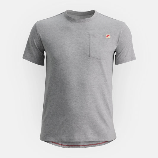 Red Wing Shoes Short Sleeve Pocket T-Shirt in Heather Gray 98469
