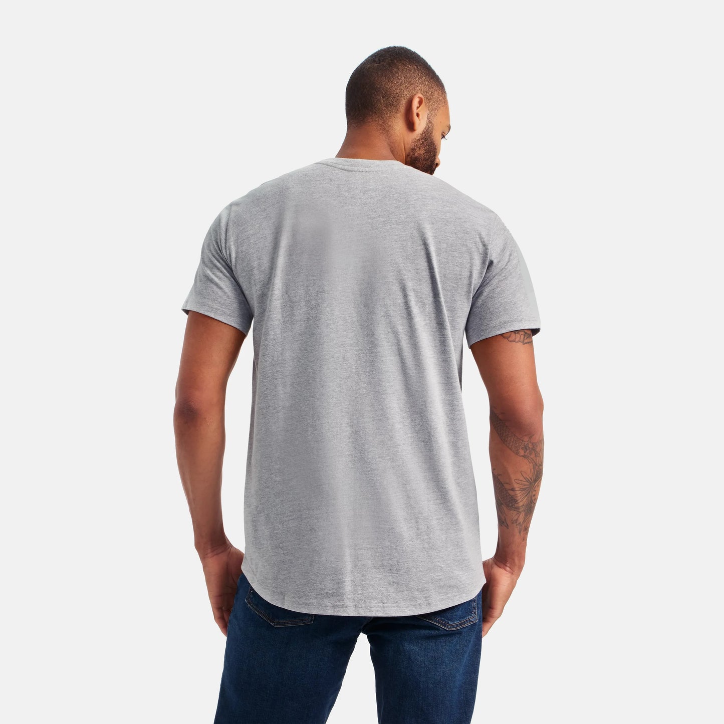 Red Wing Shoes Short Sleeve Pocket T-Shirt in Heather Gray 98469