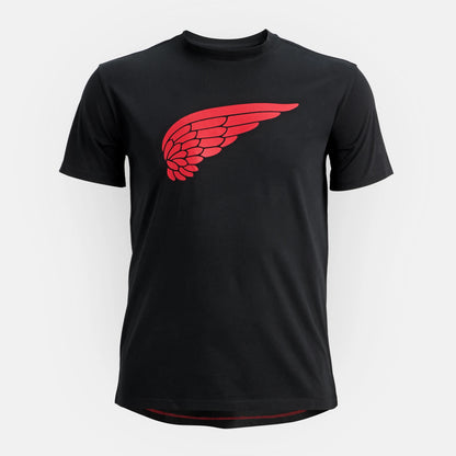 Red Wing Shoes Short Sleeve Classic Wing Tee in Black 98478