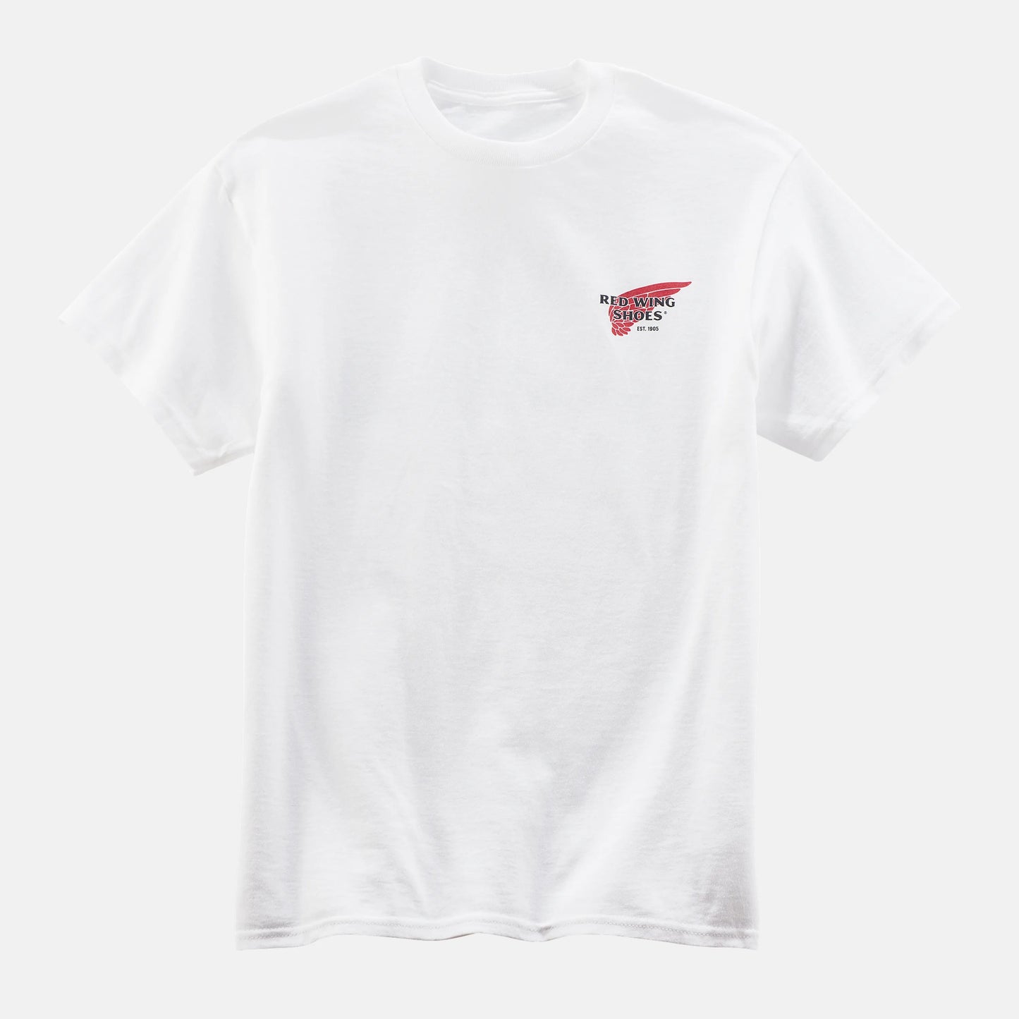 Red Wing Shoes Unisex Red Wing Shoes Logo T-Shirt in White 97610 | Red Wing Heritage