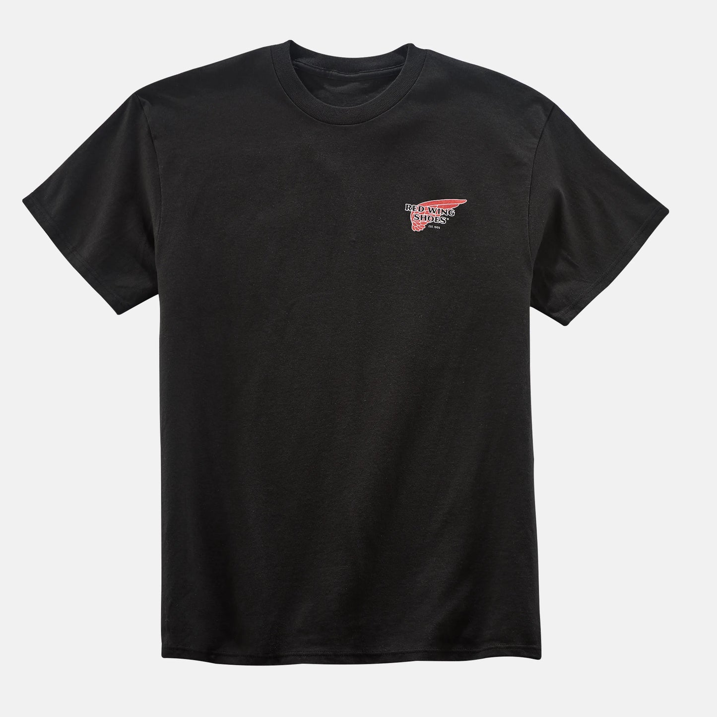 Red Wing Shoes Unisex Red Wing Shoes Logo T-Shirt in Black 97611 | Red Wing Heritage