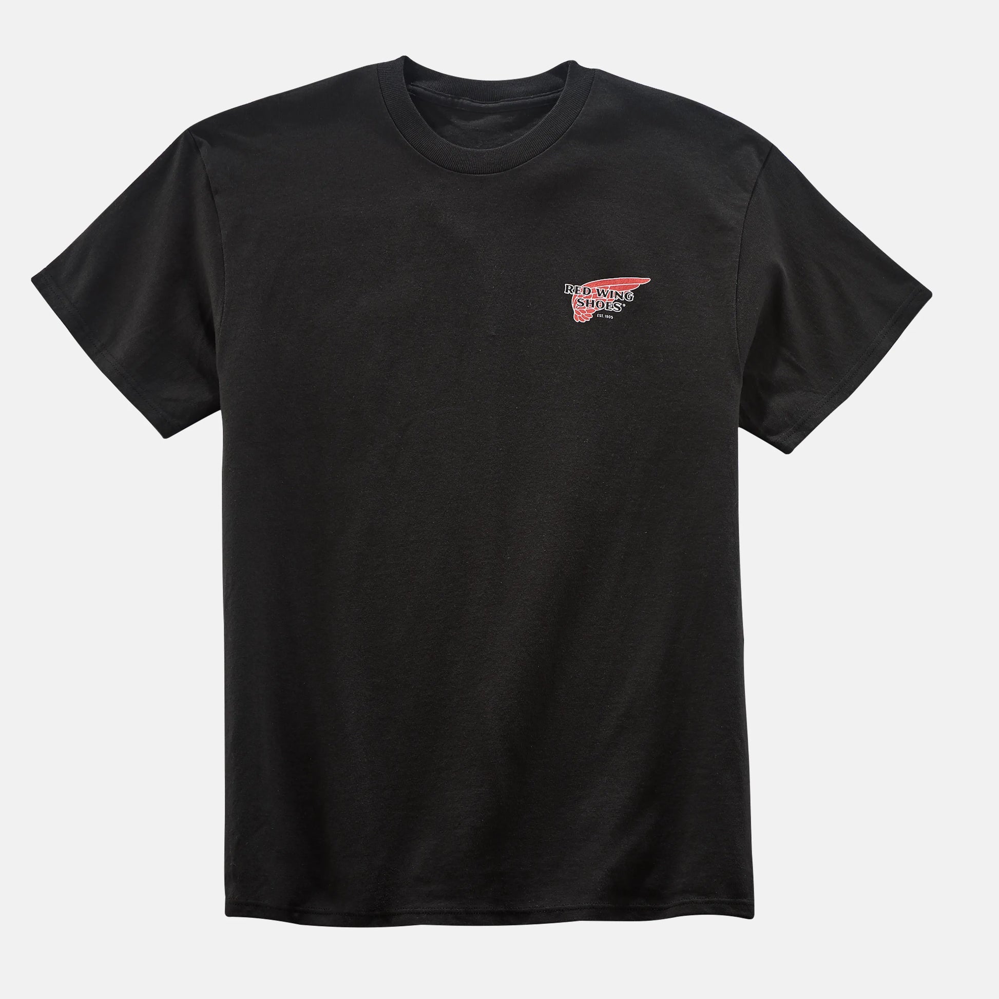 Red Wing Shoes Unisex Red Wing Shoes Logo T-Shirt in Black 97611 | Red Wing Heritage