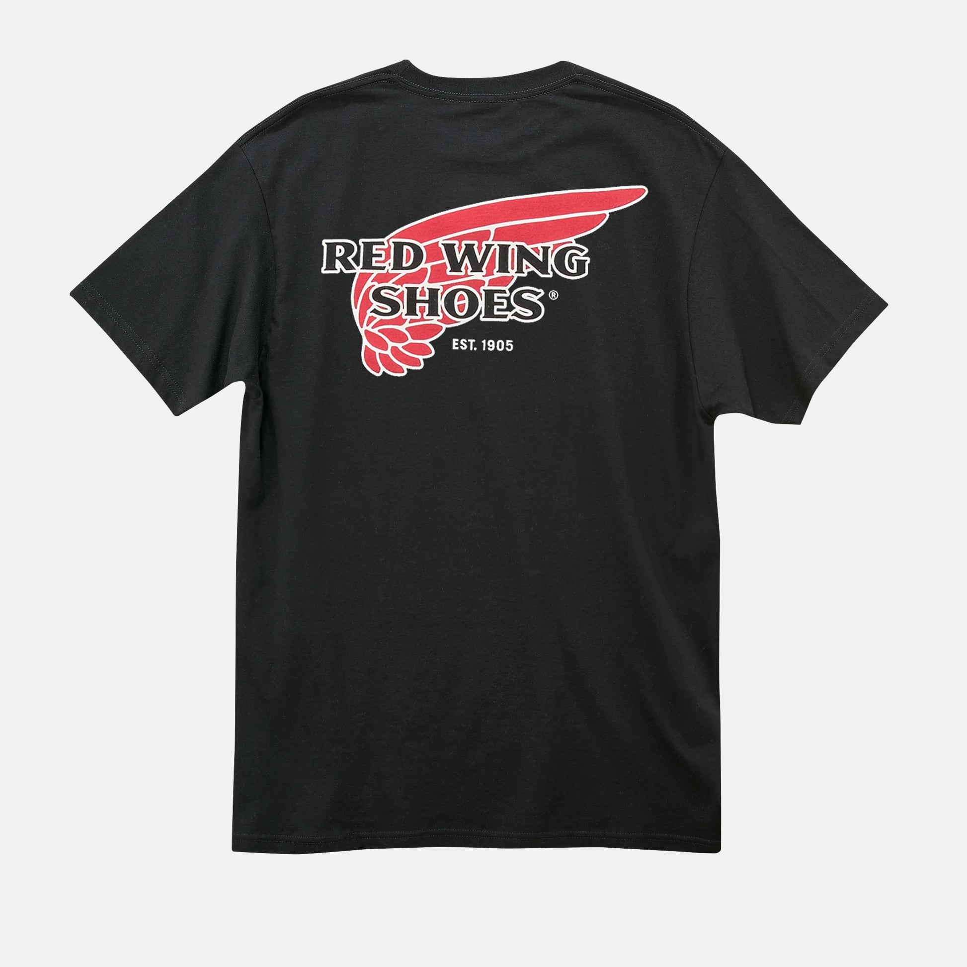 Red Wing Shoes Unisex Red Wing Shoes Logo T-Shirt in Black 97611 | Red Wing Heritage