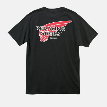 Red Wing Shoes Unisex Red Wing Shoes Logo T-Shirt in Black 97611 | Red Wing Heritage