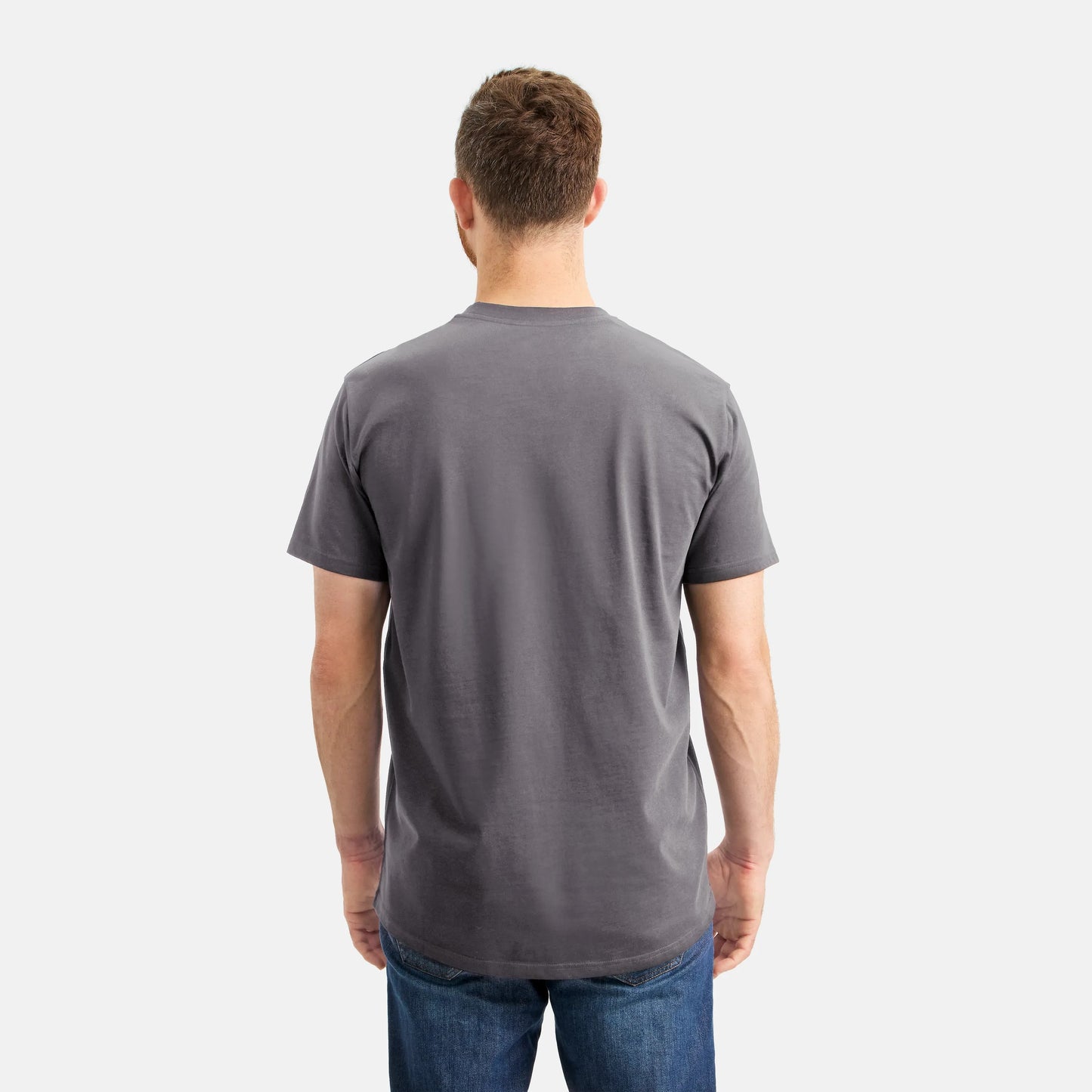 Red Wing Shoes Short Sleeve Classic Wing Tee in Dark Gray