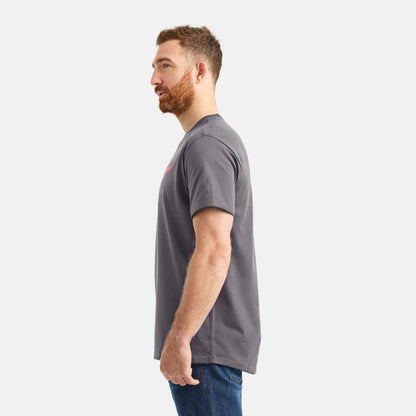 Red Wing Shoes Short Sleeve Classic Wing Tee in Dark Gray
