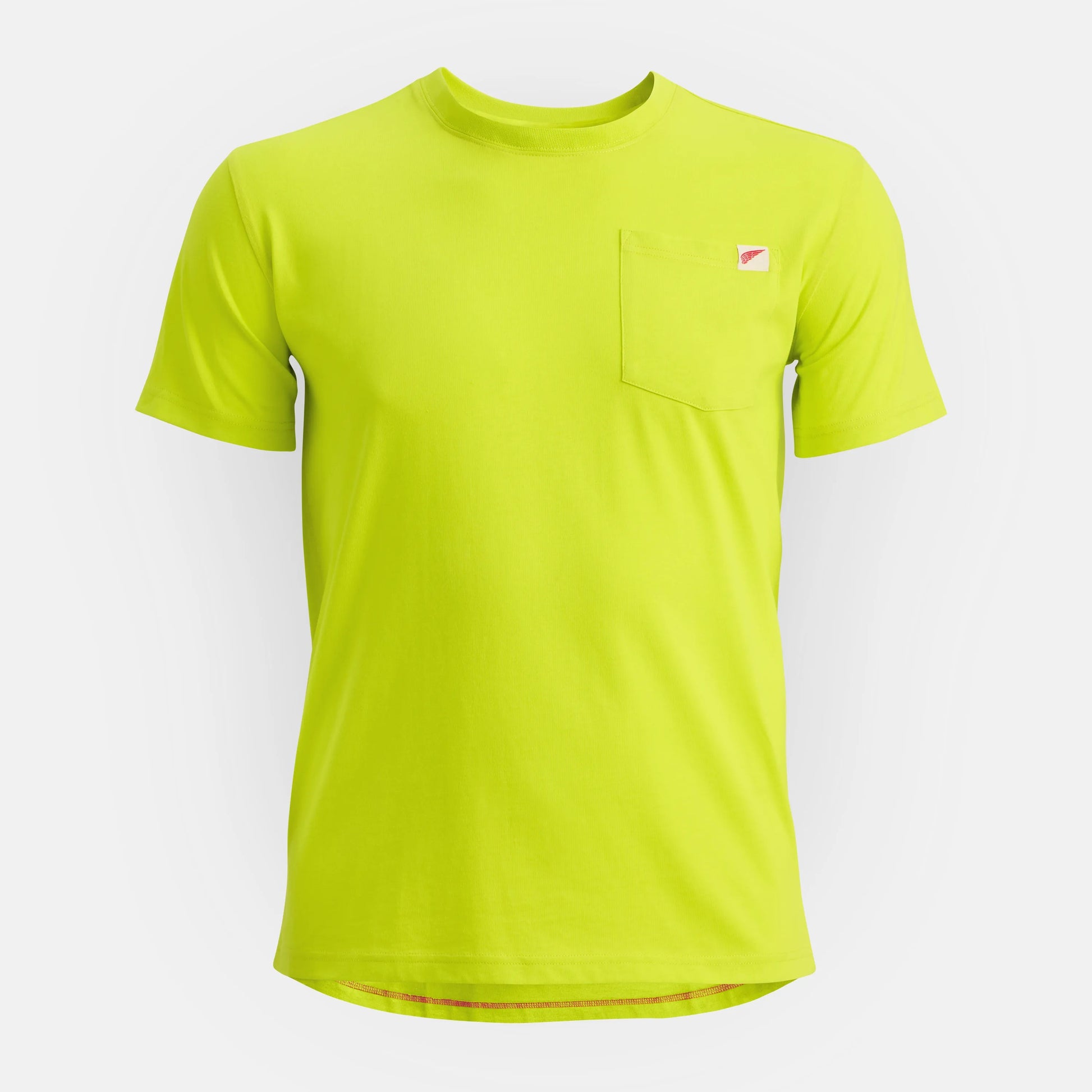 Red Wing Shoes Short Sleeve Pocket T-Shirt in Bright Green 98472