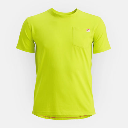 Red Wing Shoes Short Sleeve Pocket T-Shirt in Bright Green 98472