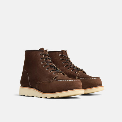 Red Wing Shoes Classic Moc 6-Inch Boot in Chocolate Muleskinner Leather 3476 | Red Wing Heritage