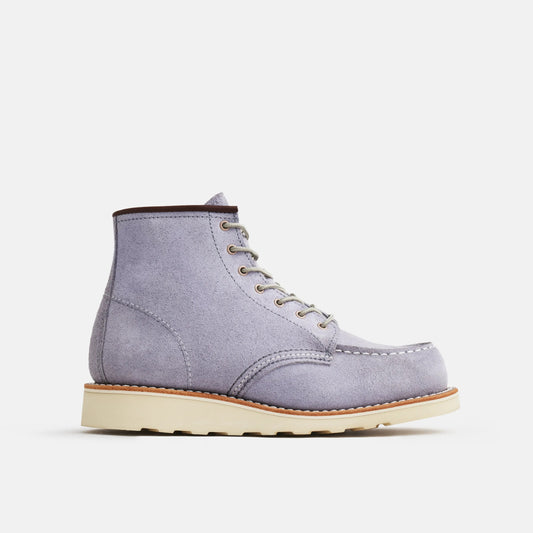 Red Wing Shoes 6-Inch Classic Moc Short Boot in Lavender Leather 3300 | Red Wing Heritage