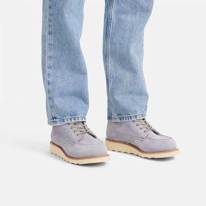 Red Wing Shoes 6-Inch Classic Moc Short Boot in Lavender Leather 3300 | Red Wing Heritage