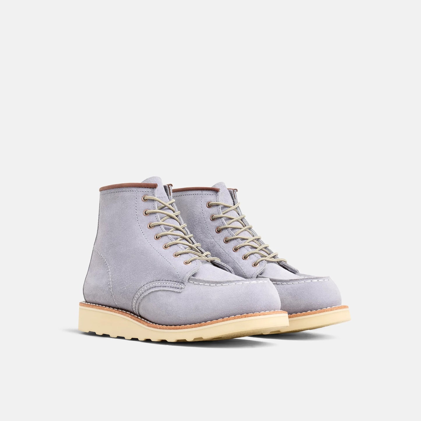 Red Wing Shoes 6-Inch Classic Moc Short Boot in Lavender Leather 3300 | Red Wing Heritage