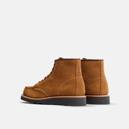 Red Wing Shoes 6-Inch Classic Moc Short Boot in Olive Leather 3377 | Red Wing Heritage