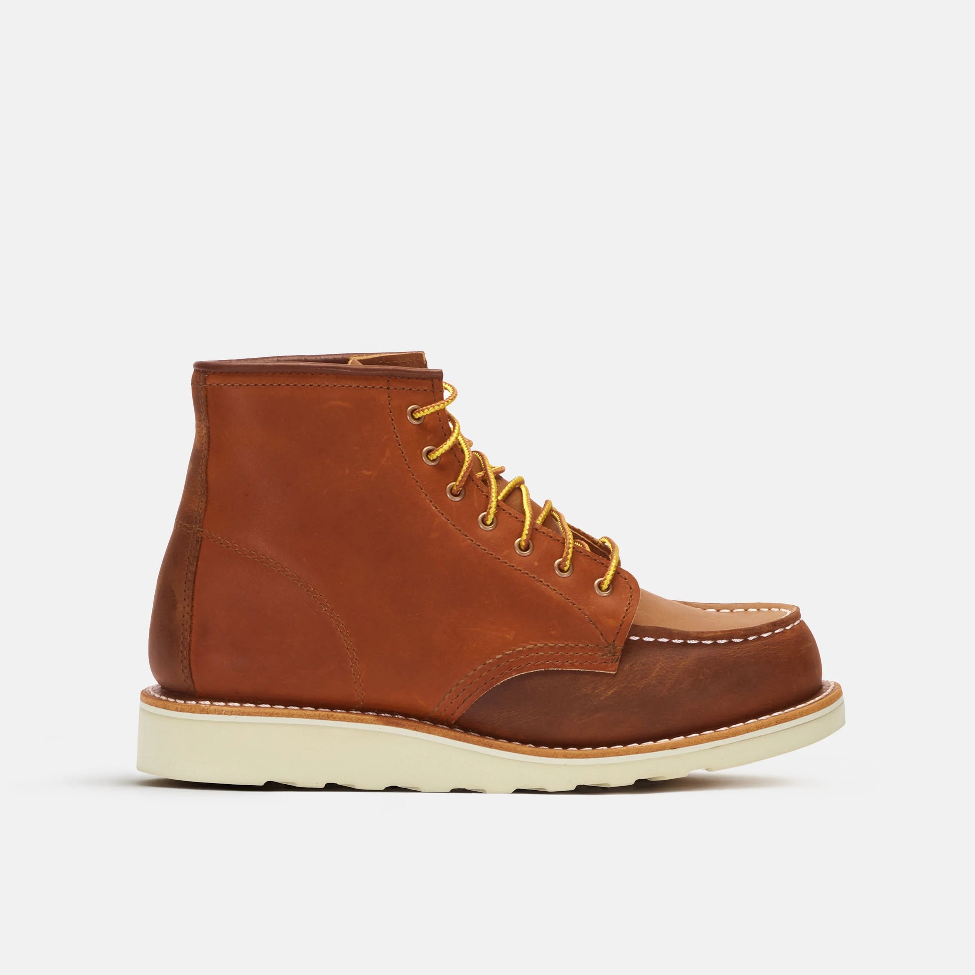Red Wing Shoes 6-Inch Classic Moc Short Boot in Multi Brown 3475 | Red Wing Heritage