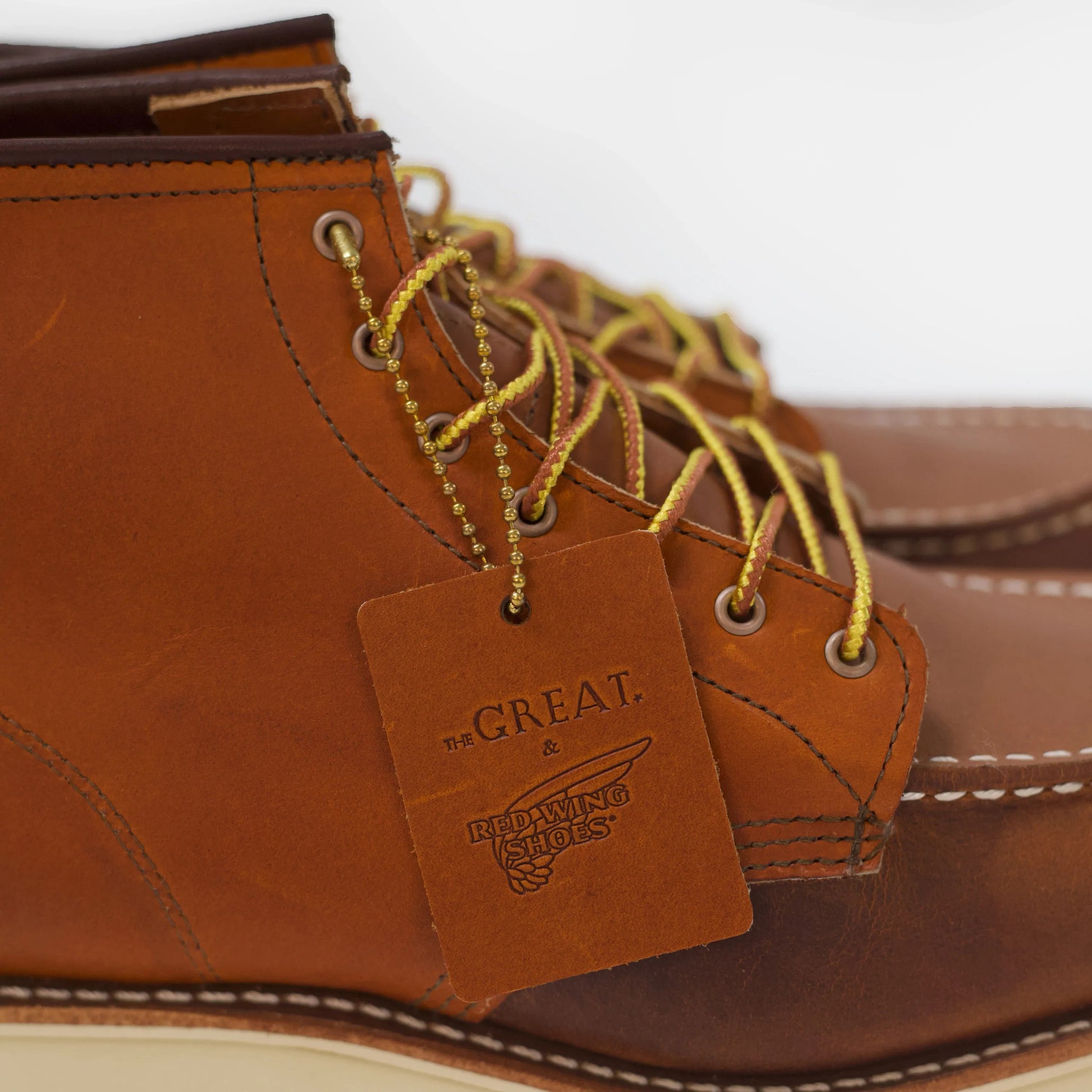 Red Wing Shoes 6-Inch Classic Moc Short Boot in Multi Brown 3475 | Red Wing Heritage