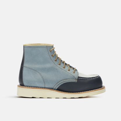 Red Wing Shoes 6-Inch Classic Moc Short Boot in Multi Indigo 3466 | Red Wing Heritage