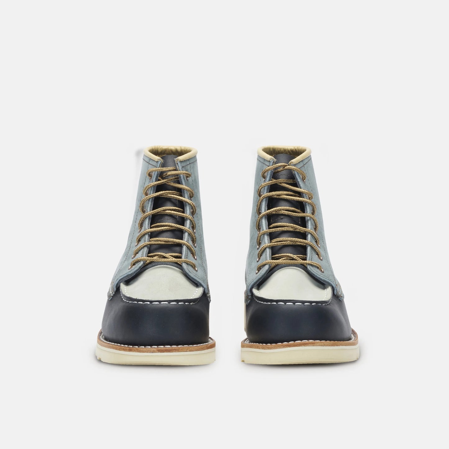 Red Wing Shoes 6-Inch Classic Moc Short Boot in Multi Indigo 3466 | Red Wing Heritage
