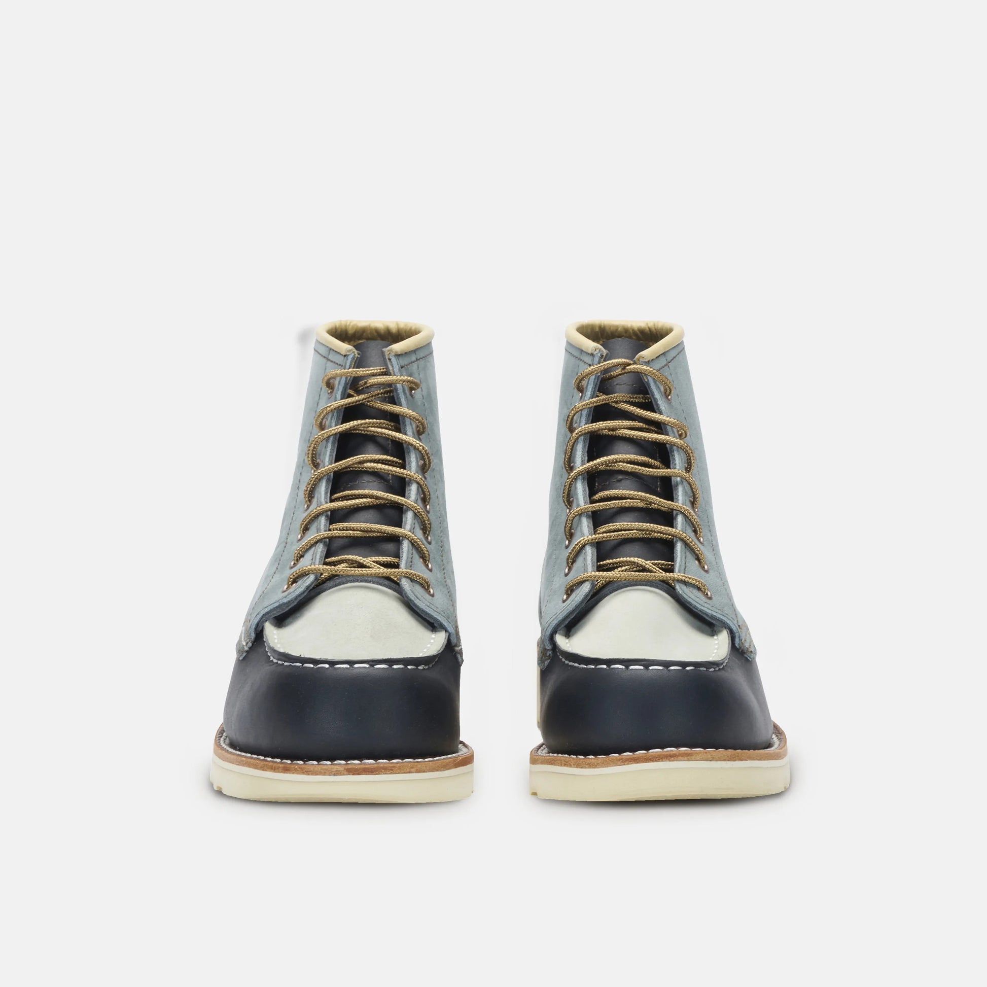 Red Wing Shoes 6-Inch Classic Moc Short Boot in Multi Indigo 3466 | Red Wing Heritage