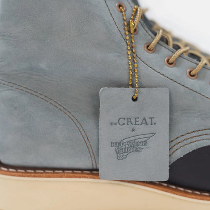 Red Wing Shoes 6-Inch Classic Moc Short Boot in Multi Indigo 3466 | Red Wing Heritage