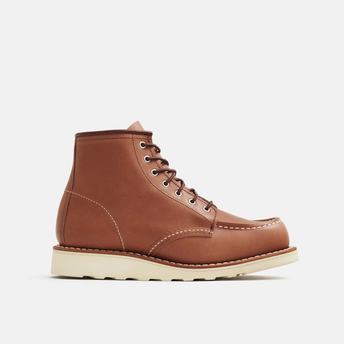 Red Wing Shoes 6-Inch Classic Moc Short Boot in Mocha Leather 3426 | Red Wing Heritage
