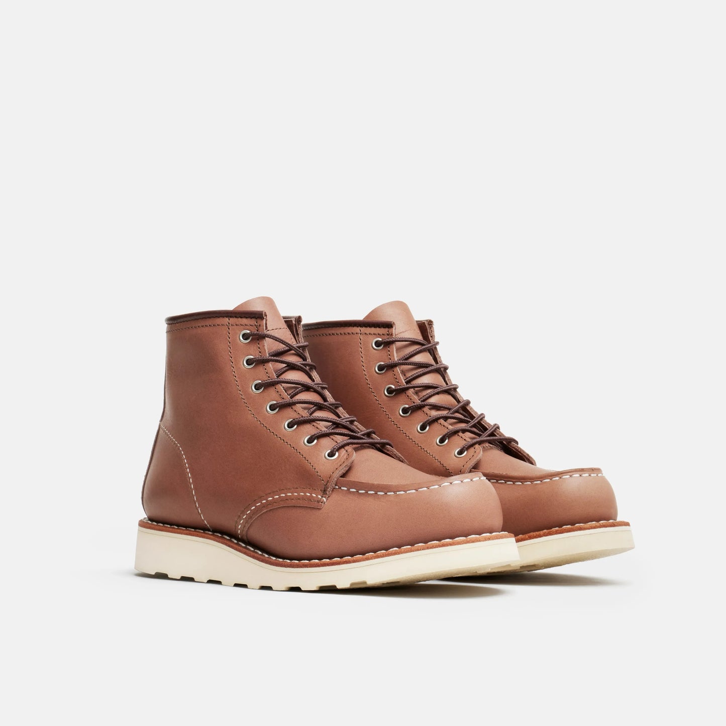 Red Wing Shoes 6-Inch Classic Moc Short Boot in Mocha Leather 3426 | Red Wing Heritage