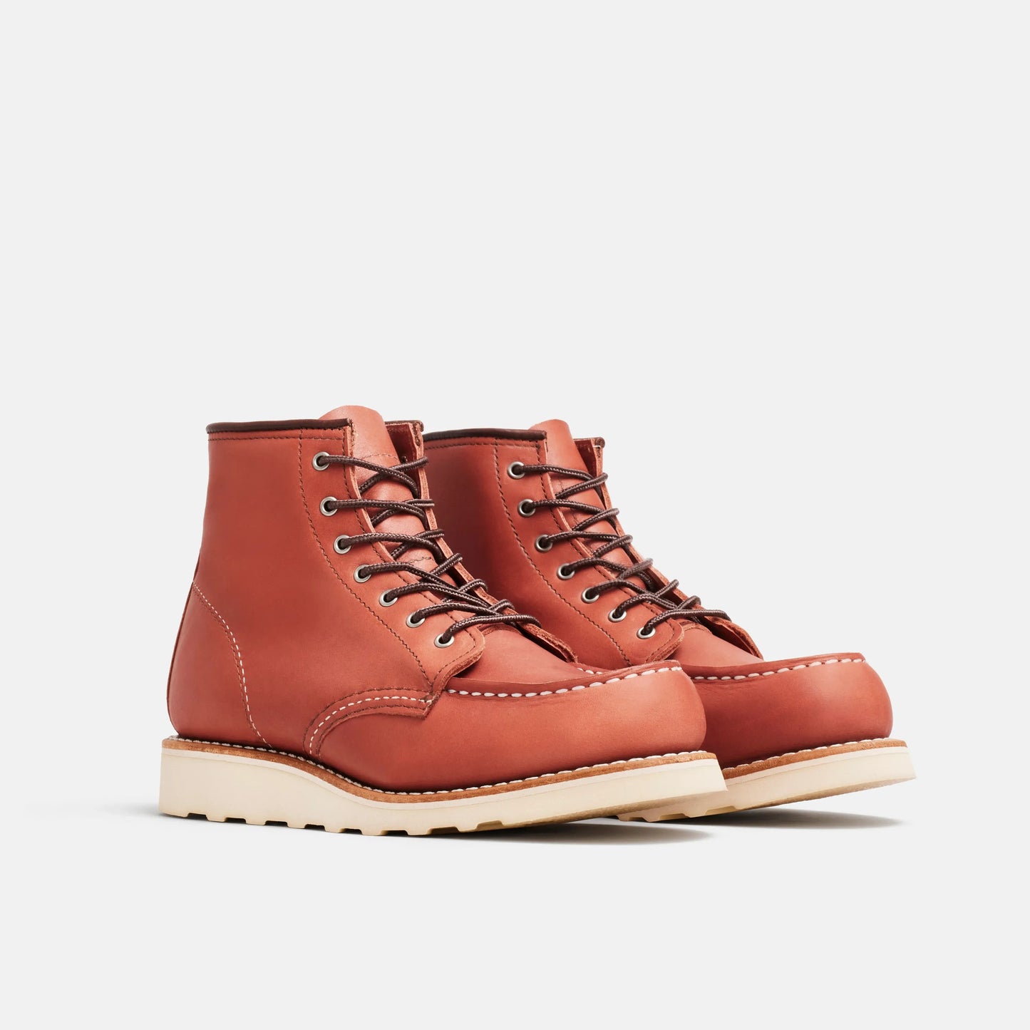 Red Wing Shoes 6-Inch Classic Moc Short Boot in Auburn Leather 3425 | Red Wing Heritage