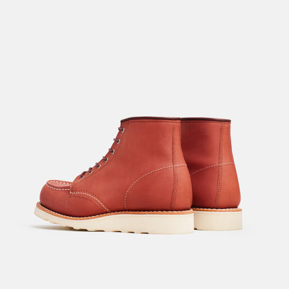 Red Wing Shoes 6-Inch Classic Moc Short Boot in Auburn Leather 3425 | Red Wing Heritage