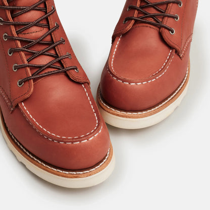 Red Wing Shoes 6-Inch Classic Moc Short Boot in Auburn Leather 3425 | Red Wing Heritage