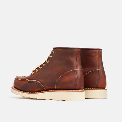 Red Wing Shoes 6-Inch Classic Moc Short Boot in Copper Leather 3428 | Red Wing Heritage