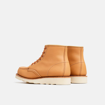 Red Wing Shoes 6-Inch Classic Moc Short Boot in Tan Leather 3383 | Red Wing Heritage