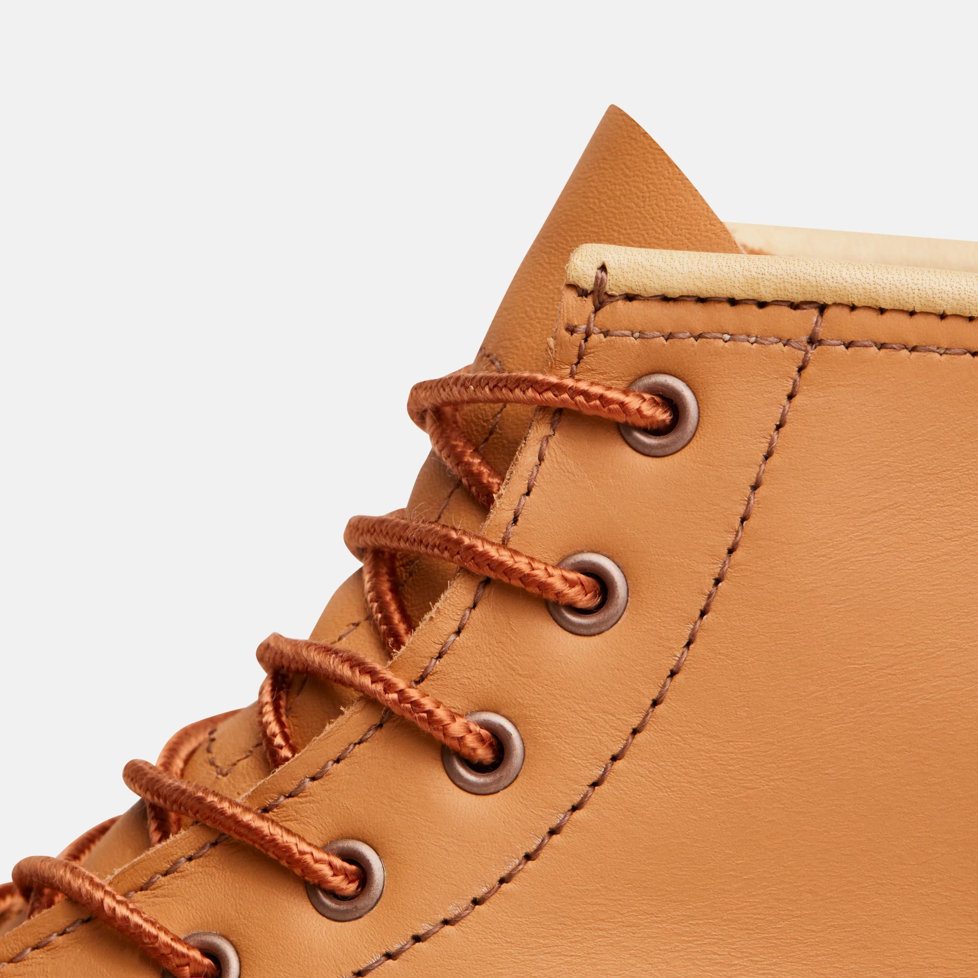 Red Wing Shoes 6-Inch Classic Moc Short Boot in Tan Leather 3383 | Red Wing Heritage