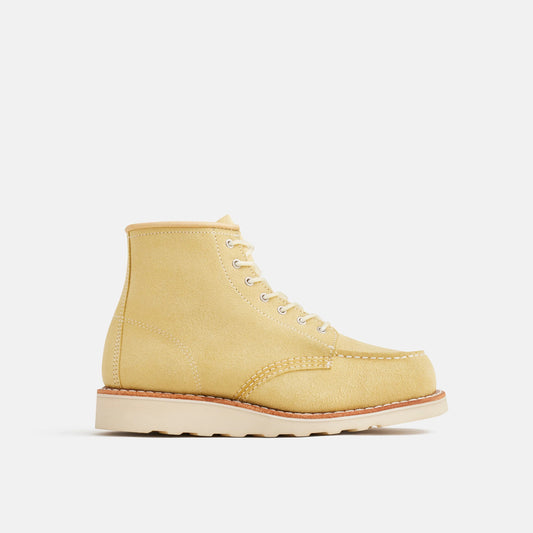 Red Wing Shoes 6-Inch Classic Moc Short Boot in Yellow Leather 3423 | Red Wing Heritage