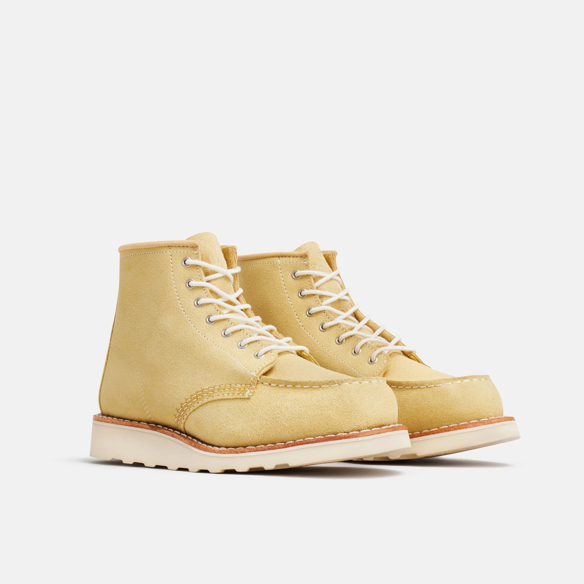 Red Wing Shoes 6-Inch Classic Moc Short Boot in Yellow Leather 3423 | Red Wing Heritage