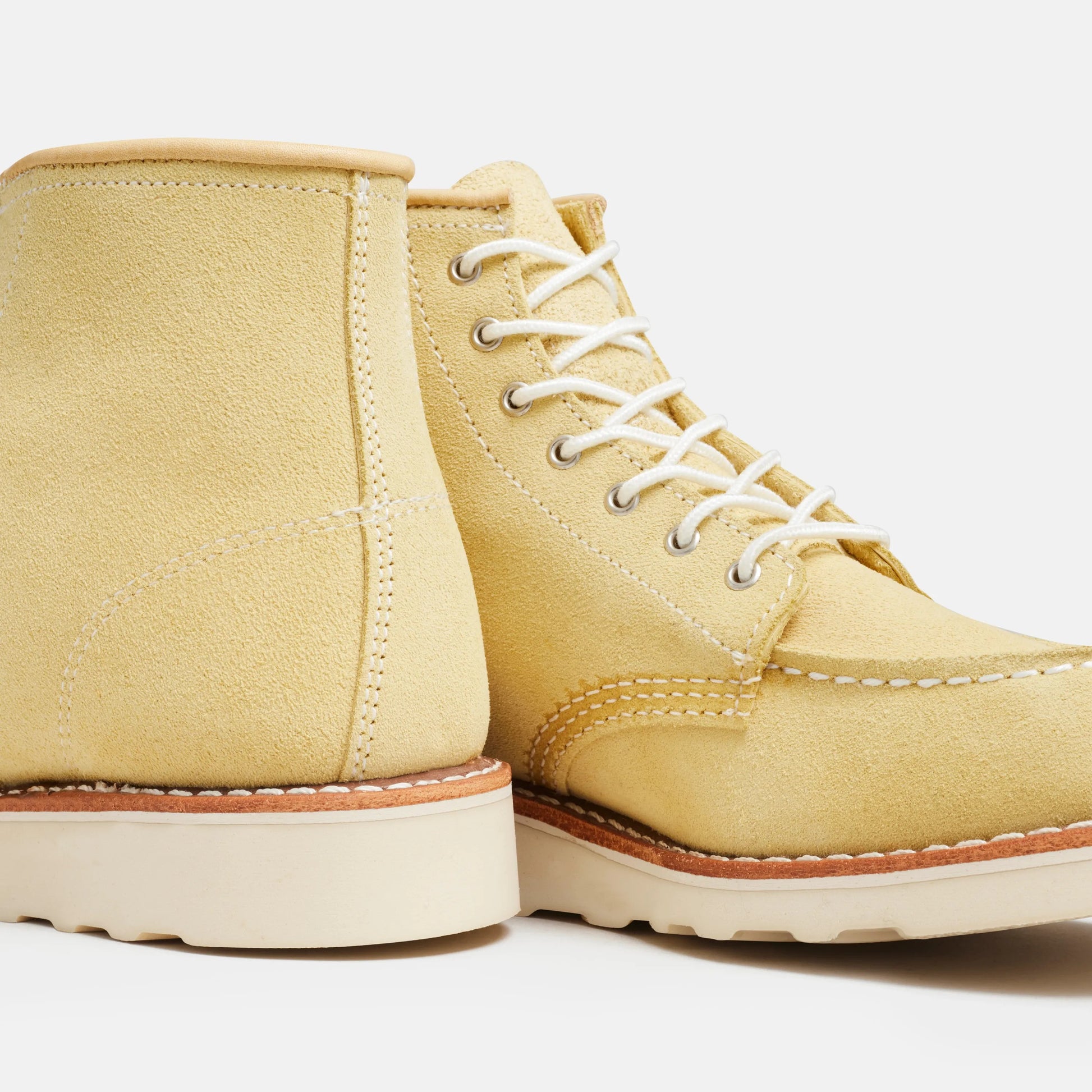 Red Wing Shoes 6-Inch Classic Moc Short Boot in Yellow Leather 3423 | Red Wing Heritage