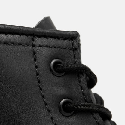 Red Wing Shoes 6-Inch Classic Moc Short Boot in Black Leather 3380 | Red Wing Heritage