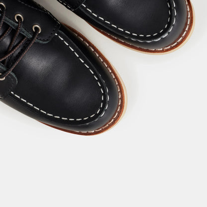 Red Wing Shoes 6-Inch Classic Moc Short Boot in Black Leather 3373 | Red Wing Heritage