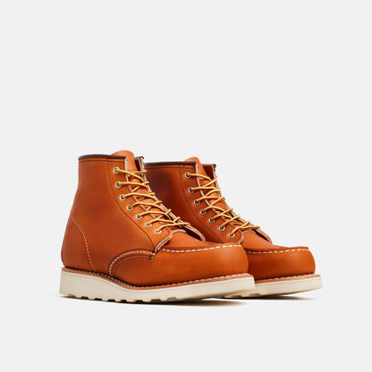 Red Wing Shoes 6-Inch Classic Moc Short Boot in Brown Leather 3375 | Red Wing Heritage