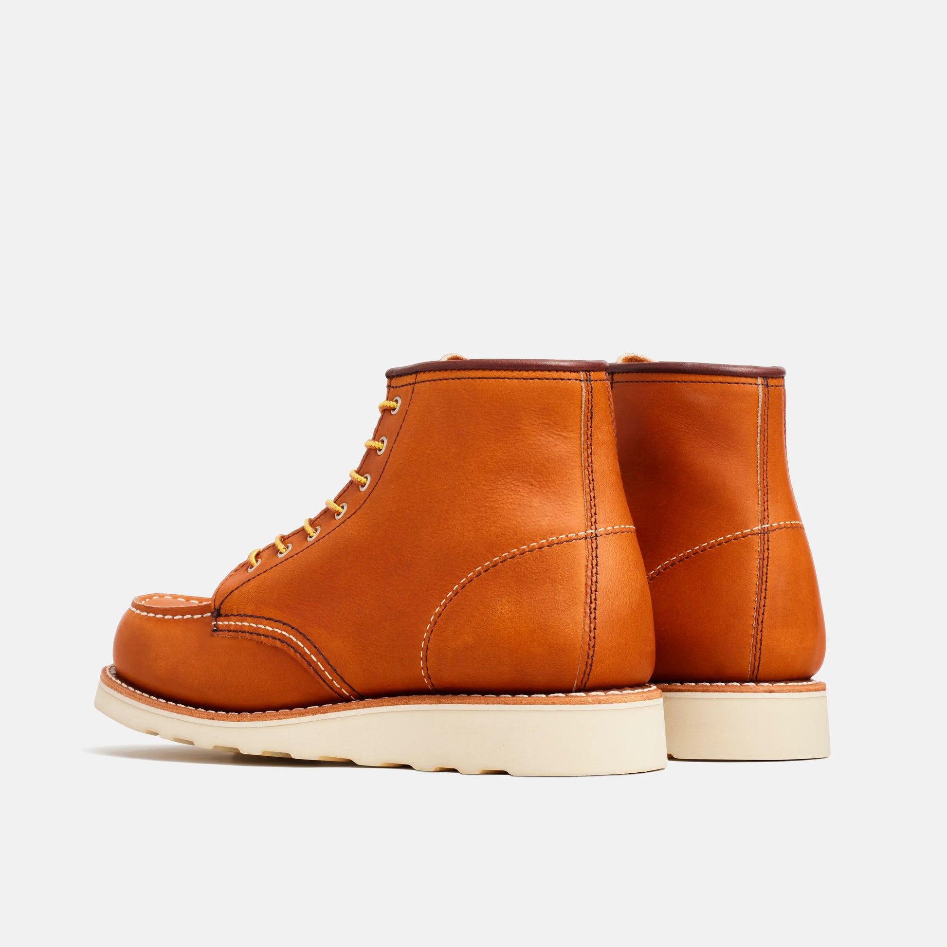 Red Wing Shoes 6-Inch Classic Moc Short Boot in Brown Leather 3375 | Red Wing Heritage