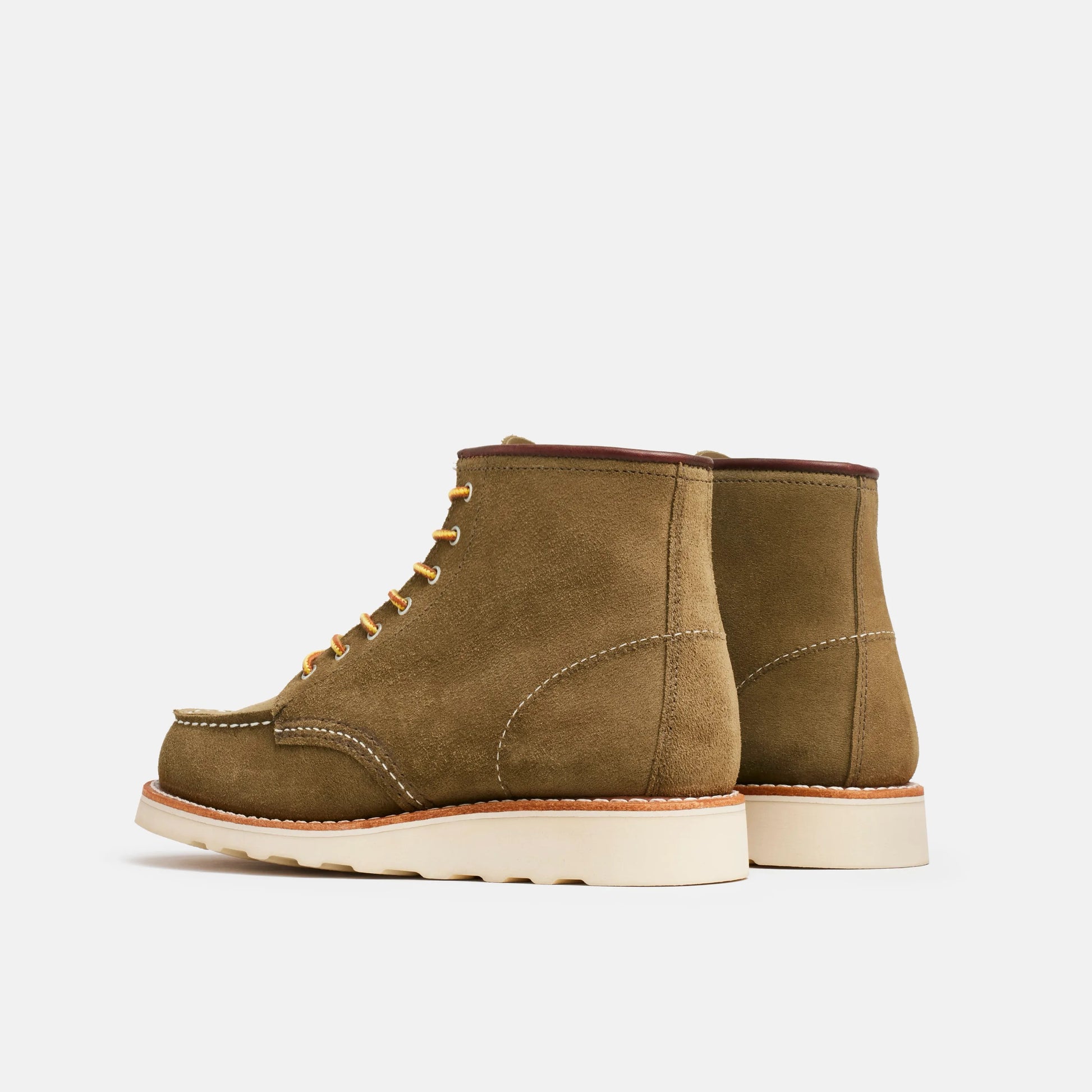 Red Wing Shoes 6-Inch Classic Moc Short Boot in Light Brown Leather 3377 | Red Wing Heritage