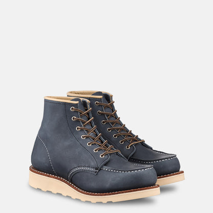 Red Wing Shoes 6-Inch Moc Short Boot in Blue Leather 3353 | Red Wing Heritage
