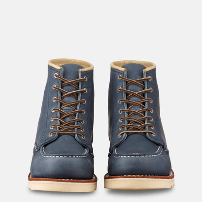 Red Wing Shoes 6-Inch Moc Short Boot in Blue Leather 3353 | Red Wing Heritage