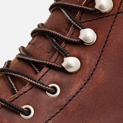 Red Wing Shoes Iron Ranger Short Boot in Dark Brown Leather 3365 | Red Wing Heritage