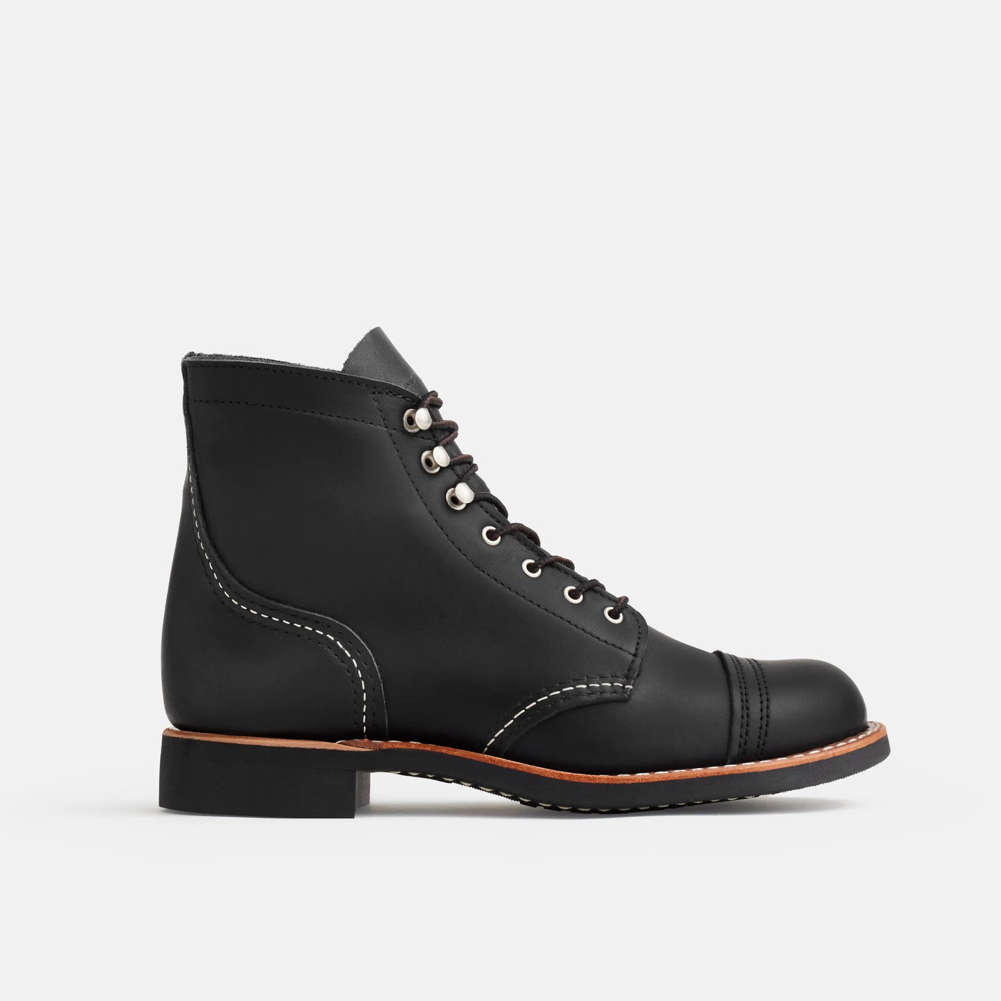 Red Wing Shoes Iron Ranger Short Boot in Black Leather 3366 | Red Wing Heritage