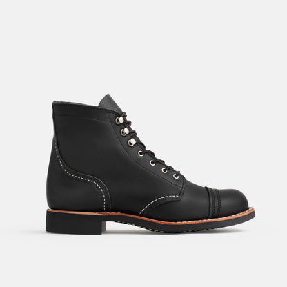 Red Wing Shoes Iron Ranger Short Boot in Black Leather 3366 | Red Wing Heritage
