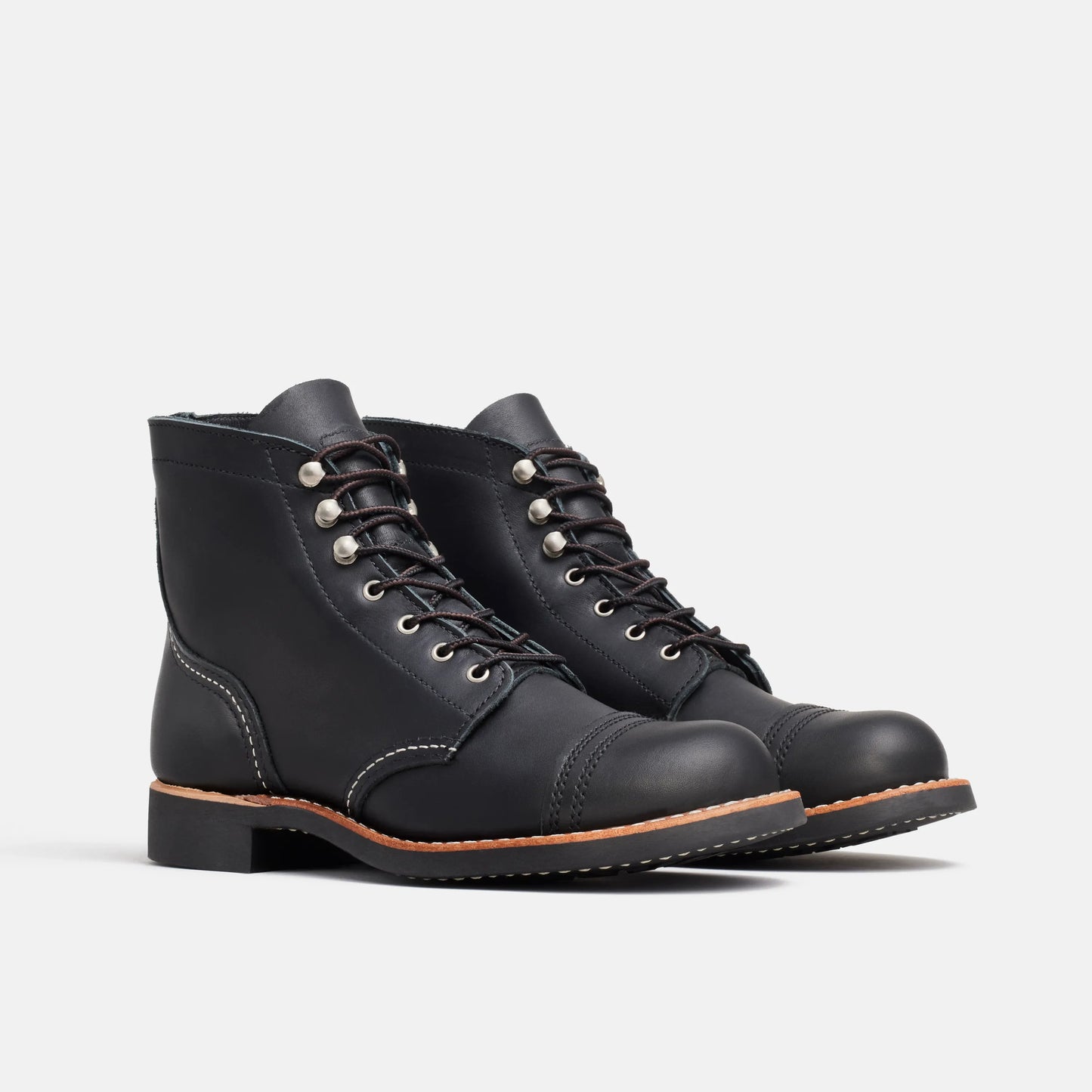 Red Wing Shoes Iron Ranger Short Boot in Black Leather 3366 | Red Wing Heritage