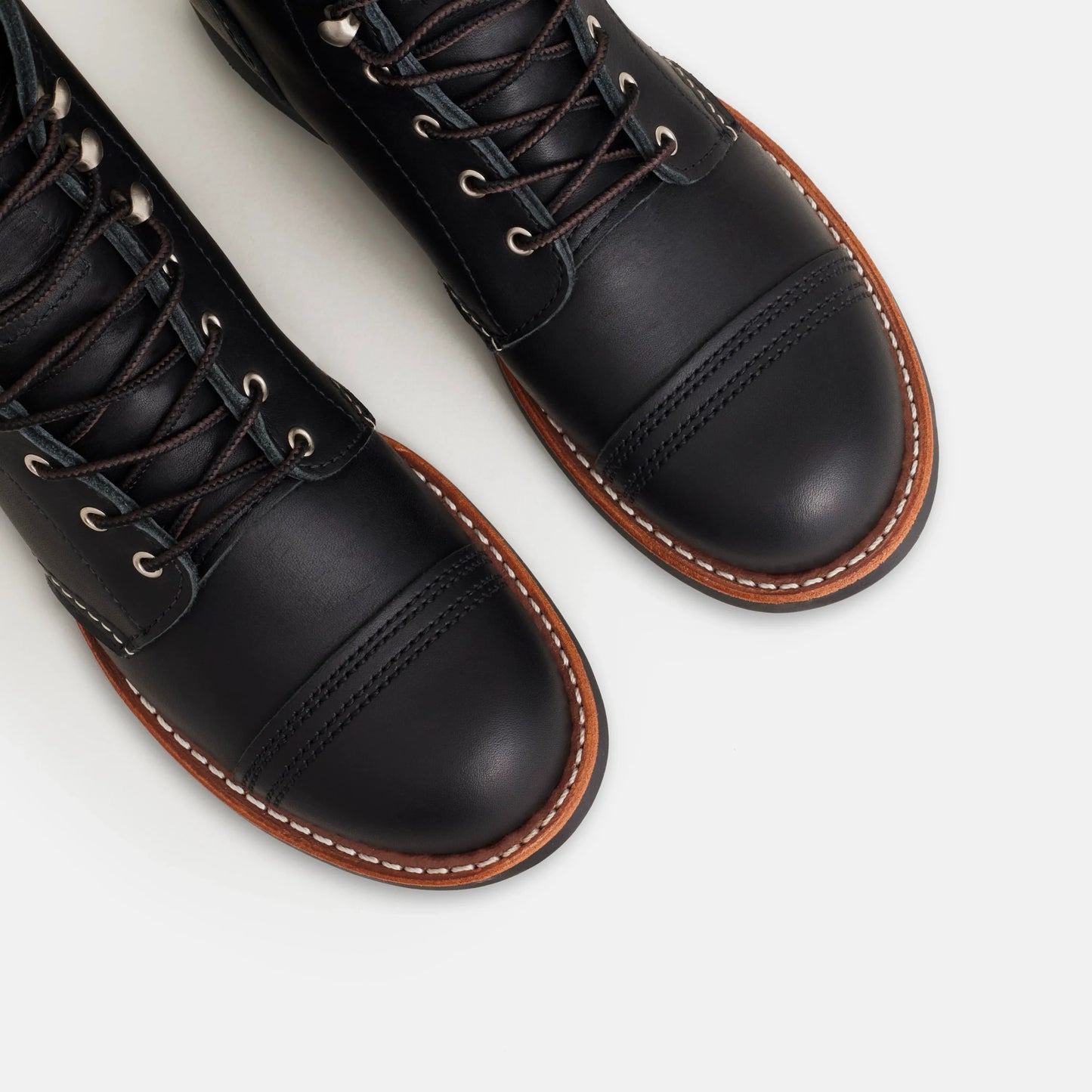 Red Wing Shoes Iron Ranger Short Boot in Black Leather 3366 | Red Wing Heritage