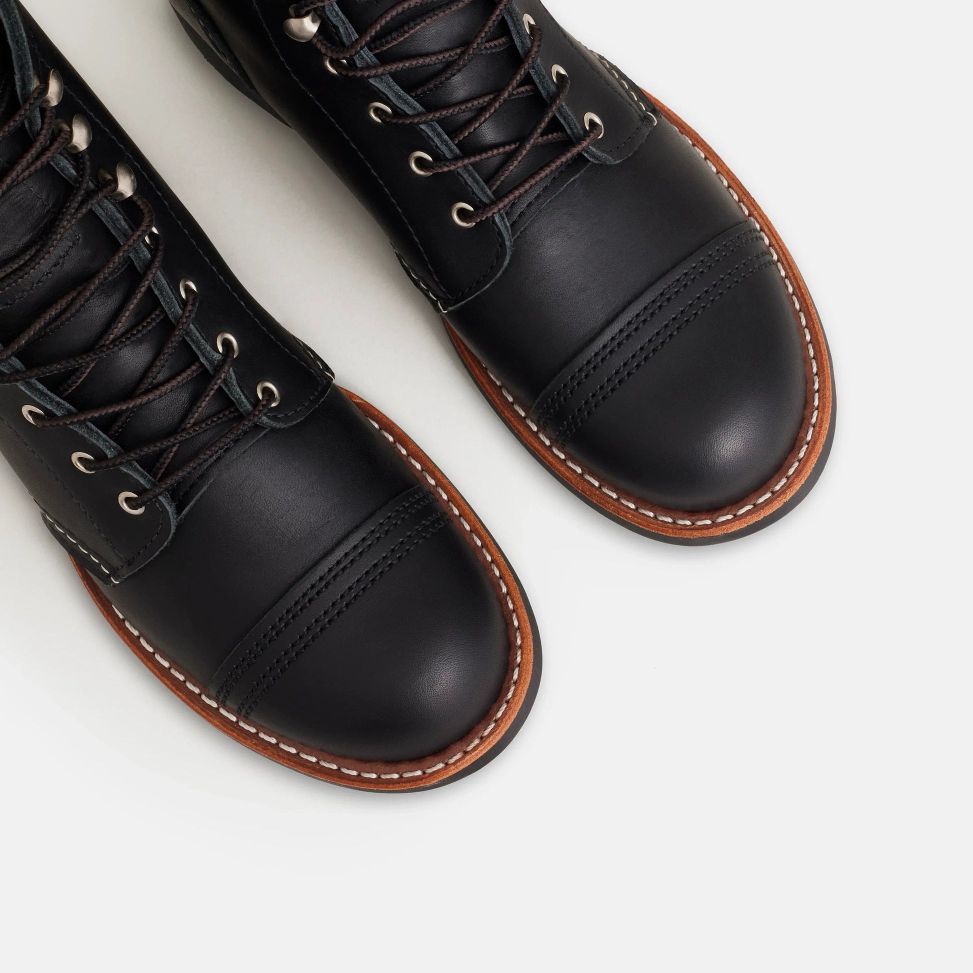 Red Wing Shoes Iron Ranger Short Boot in Black Leather 3366 | Red Wing Heritage
