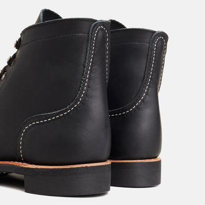 Red Wing Shoes Iron Ranger Short Boot in Black Leather 3366 | Red Wing Heritage