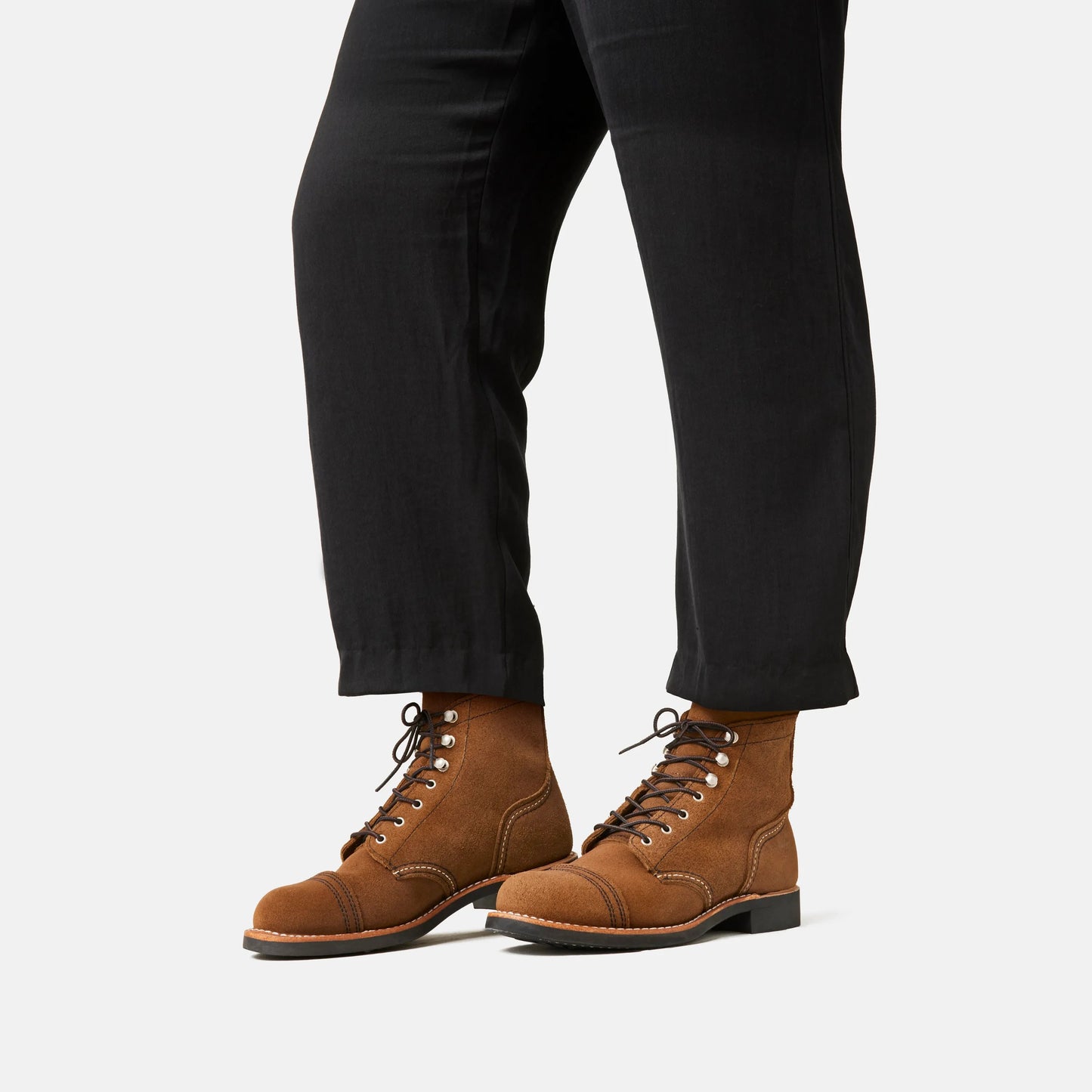 Red Wing Shoes Iron Ranger Short Boot in Clove Acampo Leather 3364 | Red Wing Heritage